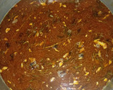 A picture of step 23 of Pilau with guacamole.