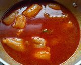 A picture of step 4 of Bombil Traditional curry.