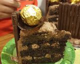 Foto langkah ke 12 dari resep Black Forrest Panggang DCC Base birthday cake.