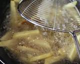 Chilli bhindi bateta (ladyfinger and chips) recipe step 2 photo