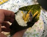 Foto langkah ke 11 dari resep Temaki sushi - Handmade Sushi hand roll 🌯.