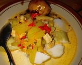 Foto langkah ke 5 dari resep Lontong sayur labu siam santan.