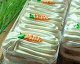 Gambar langkah 7 resipi Kek Carrot Walnut Karamel.