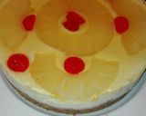 Foto del paso 3 de la receta Tarta de piña y coco con gelatina de ron