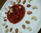 A picture of step 7 of Apple halwa.