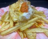 Foto del paso 6 de la receta Patatas fritas con huevo y sobrasada