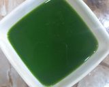 A picture of step 1 of Moringa icecream.