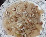 A picture of step 5 of Suji halwa.