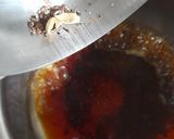 A picture of step 2 of Saffron cardamom tea.