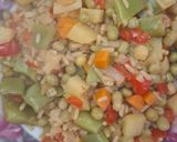 Foto del paso 3 de la receta: Vegetales con arroz light