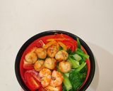 Hình bước làm 3 của món Mì trộn kiểu tàu