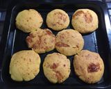 A picture of step 3 of Corn Cakes.