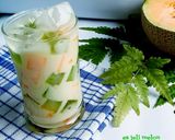 Foto langkah ke 7 dari resep Es Jeli Melon.