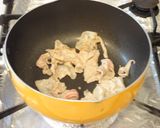 A picture of step 2 of Pork Belly Tofu.