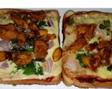 चिकन पिज्जा ब्रेड (Chicken Pizza Bread recipe in hindi) रेसिपी चरण 4 फोटो