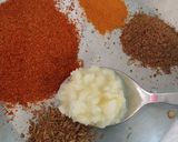 A picture of step 2 of آلو سینڈویج.