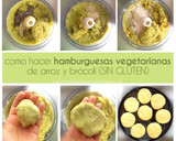 Foto del paso 3 de la receta: Hamburguesas vegetarianas / veganas de arroz y brócoli (SIN GLUTEN Y SÚPER ECONÓMICAS)
