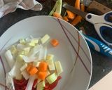 Foto del paso 1 de la receta: Puré de pimientos del piquillo con calabacín, para una persona!!🌶🌶