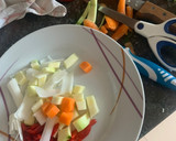Foto del paso 1 de la receta: Puré de pimientos del piquillo con calabacín, para una persona!!🌶🌶
