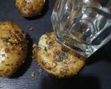 A picture of step 6 of Smashed potatoes 🥔.