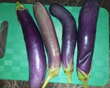 Foto langkah ke 1 dari resep Sayur terong ikan asin bumbu trasi.