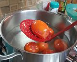 Foto do passo 11 de Massa fresca de manjericão com molho de tomate caseiro