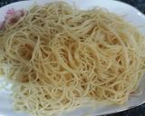 Hình bước làm 1 của món Mỳ ý