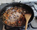 A picture of step 6 of Shepherd's Pie (Vegetarian/Vegan /Low Carb).