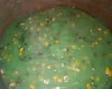 Foto langkah ke 3 dari resep Hongkue pandan 🌽 manis dan mutiara.