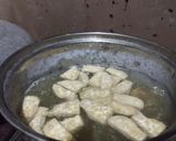 Foto langkah ke 2 dari resep Bobor Daun Ubi Jalar Tempe.