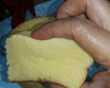 Foto langkah ke 3 dari resep DEBM Cheese Cake tanpa mixer pakai magic com.