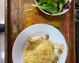 Foto del paso 6 de la receta: Pastel de pollo y coliflor Grez - Keto