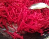 A picture of step 4 of Beetroot Peanut Salad.
