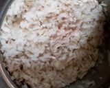A picture of step 1 of Peri peri poha.