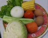 รูปขั้นตอนการทำที่ 3 ของ สลัดผักมันฝรั่งไข่ต้ม