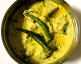 A picture of step 3 of Aam Shorshe Echore Bhapa (Steamed Mango Mustard Kathal / Raw Jackfruit Curry - Bong style).