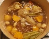 A picture of step 7 of Pot au Feu.