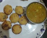A picture of step 8 of Rava(suji)appam.