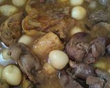 Foto langkah ke 5 dari resep Ati Ampela Telur Puyuh Kecap.