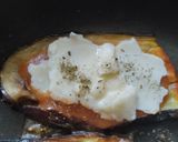 Foto del paso 3 de la receta: Berenjenas a la pizza🍆🧀🥯🍅🥙