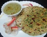 A picture of step 7 of Bathua Ka Raita.