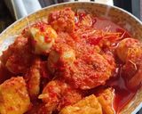 Foto langkah ke 5 dari resep Sambal udang tahu puyuh.