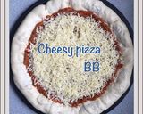 Foto langkah ke 8 dari resep Pizza dengan stuffed crust.