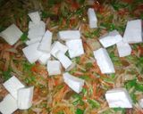 A picture of step 11 of Pulao and rasa.