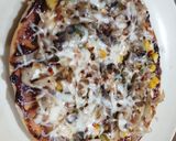 A picture of step 14 of Thin Crust Wheat Pizza.