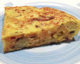 Foto del paso 8 de la receta: Tortilla española con huevos de pato y cebolla