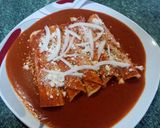 Foto del paso 24 de la receta: Enchiladas con mole rojo del istmo