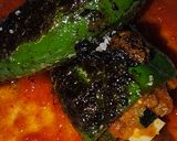 Foto del paso 7 de la receta: Pimiento relleno de rape y gambas langostineras