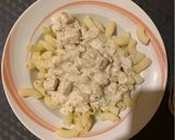 Fehér szaftos csirke recept fázis 3 fotója