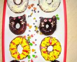 पांडा ब्लॅक कॅट डोनट (donut recipe in marathi) रेसिपी स्टेप 6 फोटो 